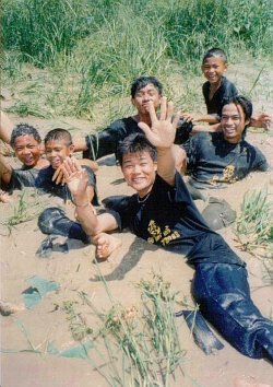 Wet clothes for Yasoton Mud